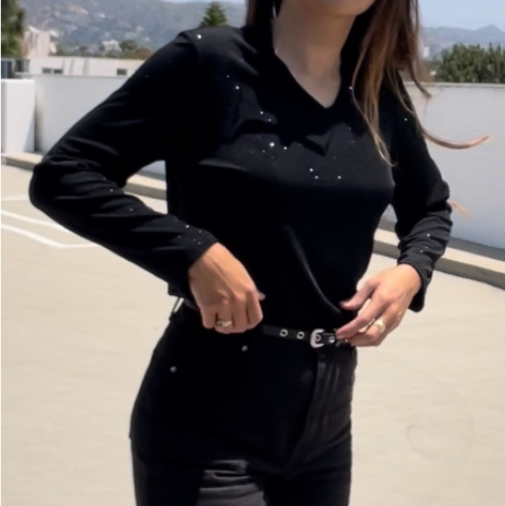 Vintage Sparkly Long Sleeve.